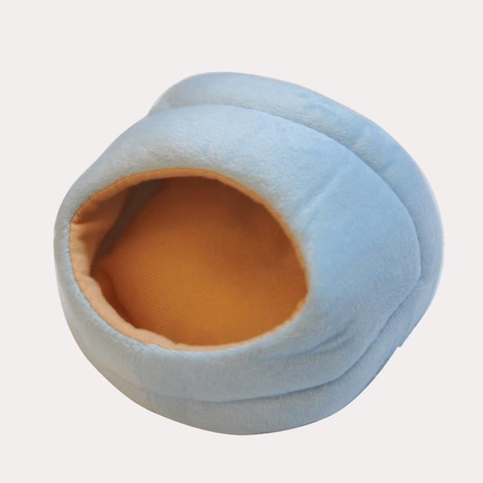 Maison belle pantoufle nid doux chaud lavable lit respirant pour hamster lapin cochon d'inde