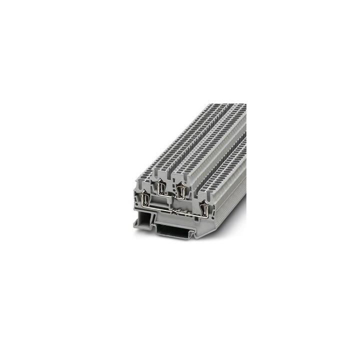 Bloc de jonction à ressort à 2 étages (L x l x H) 67.5 x 4,2 x 55 mm 500 V 17.5 A Contenu: 50 pc(s) Phoenix Contact 3031