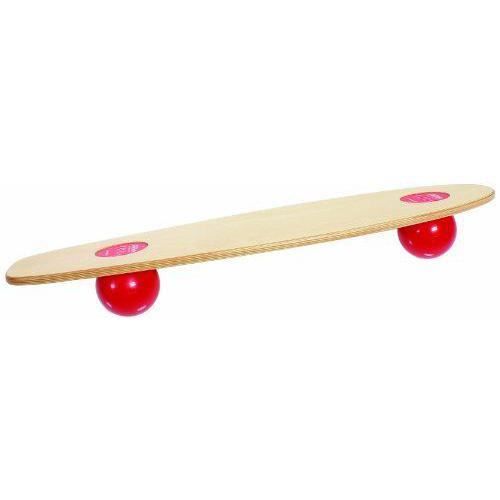 Togu 440410 Planche d`équilibre Balanza Freeride Couleur bois/rouge - 03324