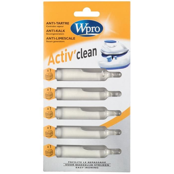 WPRO Anti-tartre pour Centrale Vapeur SIM100