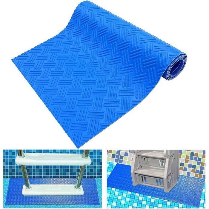 Tapis Antidérapant Pour échelle De Piscine - 23x60 Cm - PVC Protecteur Pour Liner