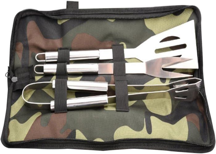 4 Poignées En Bois Pour Ustensiles De Barbecue Et Cuisine - Diamètre Trou 10 Mm, 11 Cm, Lot De 4