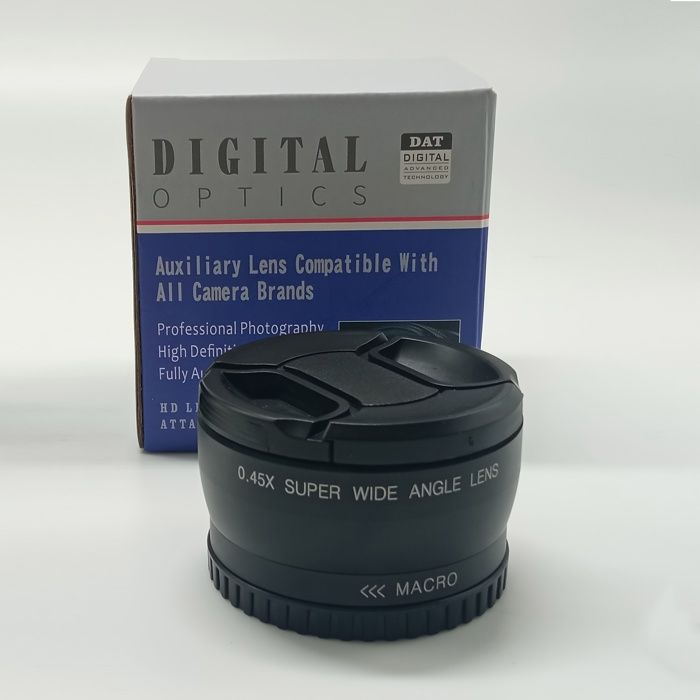 Objectif Grand Angle FOTGA 67mm 0.45x Avec Macro - Pour Appareils Photo Et Caméras | Conversion HD
