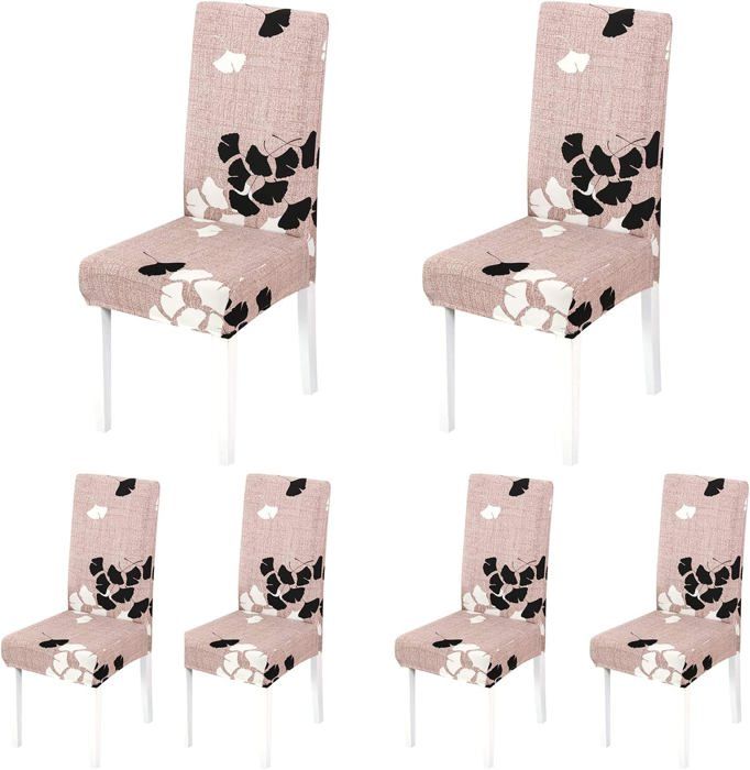 Housses de Chaise de Salle MangerModerne lastique Couverture de Chaise Durable Housse Chaise Extens Mobilier dintérieur < Meuble