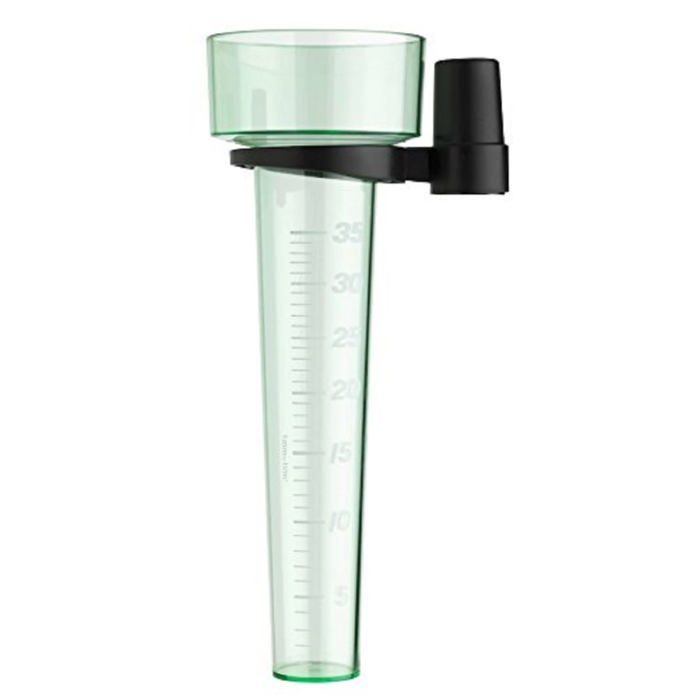Pluviomètre Extérieur 7 Pouces - Grands Chiffres Lisibles, Tube Anti-gel, Hauteur Réglable (19 à 28.8 Pouces) - Pour Jardin, Pelouse, Ferme