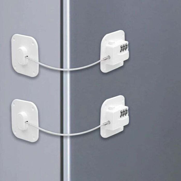 Deux types de verrous à combinaison pour frigo