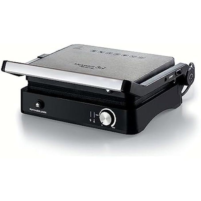 Machine à sandwich Ariete 1934 antiadhésif maximum et meilleur nettoyage ouverture à 180 ° C