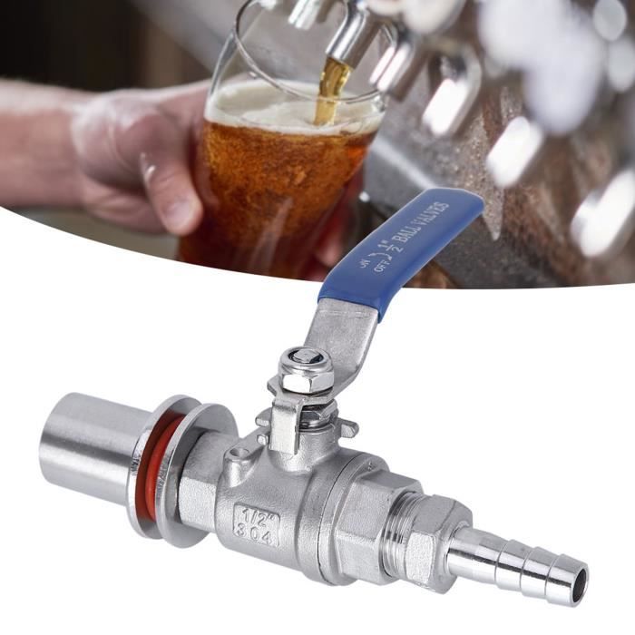 Mousqueton Tournant EBTOOLS En Acier Inoxydable 304 - Anneau Pivotant Avec Fourche | 6mm | Pour Gréement, Marine