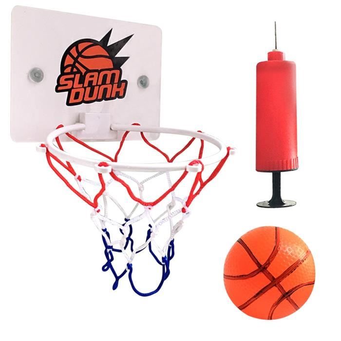Mini Jeux de Basket Ball Kit Jouet Intérieur Extérieur - Panier de Basket +  Panneau + Basket-ball avec Pompe à Air pour enfants - Cdiscount Sport