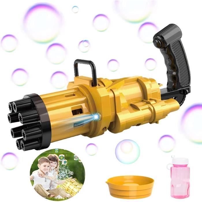 Machine à bulles en forme de bazooka à 32 trous, jouet de machine à bulles pour enfants