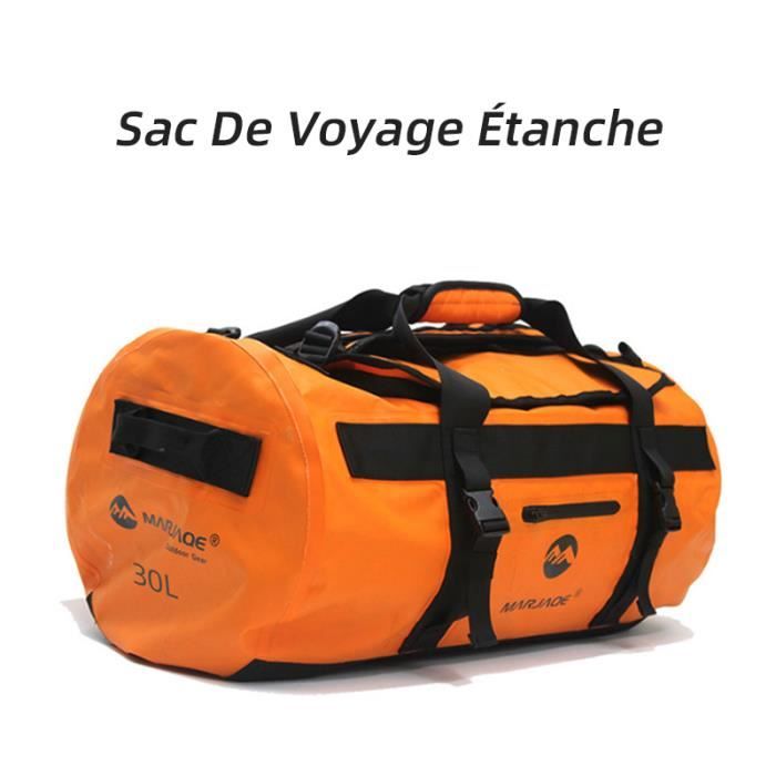 Impermeable 30L Sac de Voyage Exterieur Sac de Sport Orange
