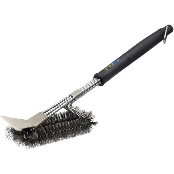 Lot De 2 Brosses De Nettoyage En Acier Inoxydable Avec Fils