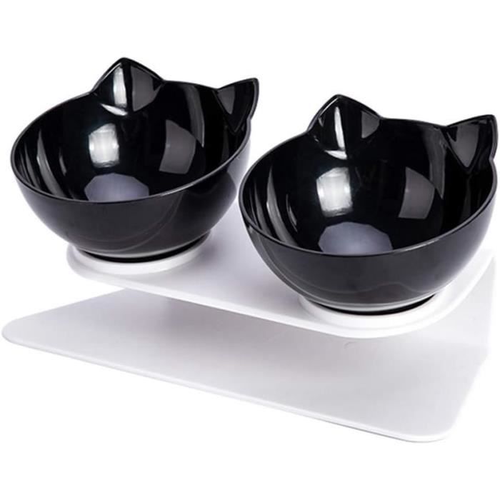 Gamelle Pour Chat Surélevée Gamelle Chat Inclinee Double Gamelle