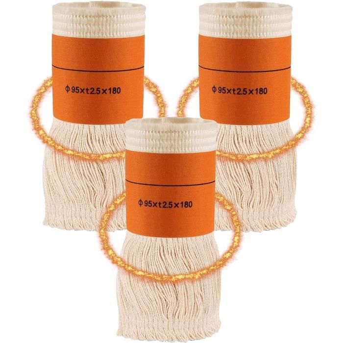 Meche Chauffage Petrole - 4 Pcs Mèches De Poêle Au Kérosène, Poêle à