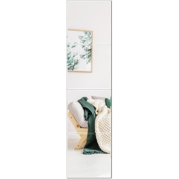 Lot de miroirs adhesifs au meilleur prix | Leroy Merlin