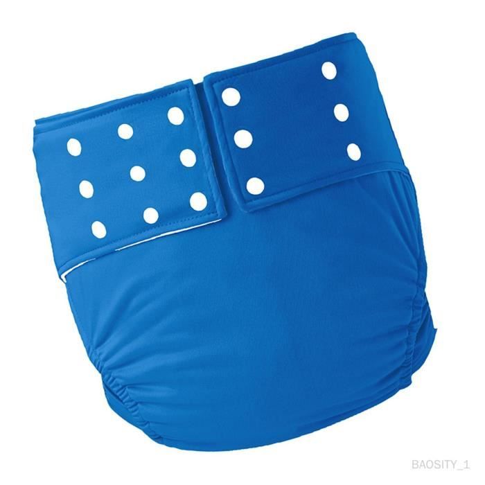 Couches lavables pour adultes Incontinence lavable à grande capacité d