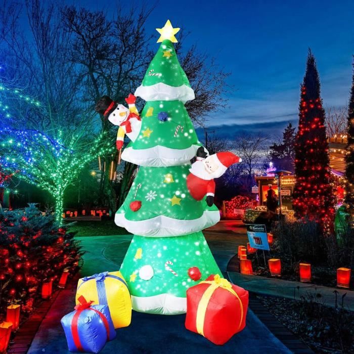 Lot De 4 Décorations De Clôture De Noël Pour Jardin, Cour, Jardin