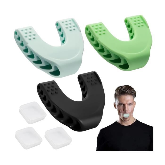 6 Pieces Muscler Machoire, Jawliner Exercice Machoire Musculation Silicone Gomme  Machoire Musculation Machoire Muscle Machoire - Cdiscount Au quotidien