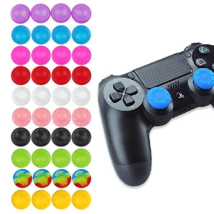 STRA&SZLIG;E GAME 8X Protection Silicone grip joystick de manette PS4 XBOX ONE XBOX 360 PS3 Couleur: Mix al&eacute;atoire 