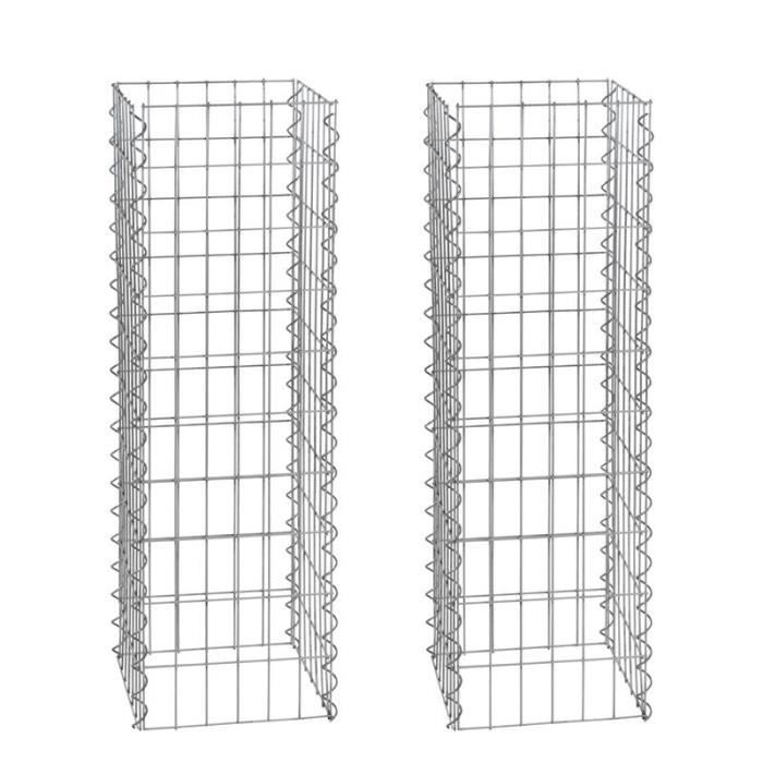 Panier De Gabion - Qqmora - DRG30887 - Acier Galvanisé - 300x30x100 Cm