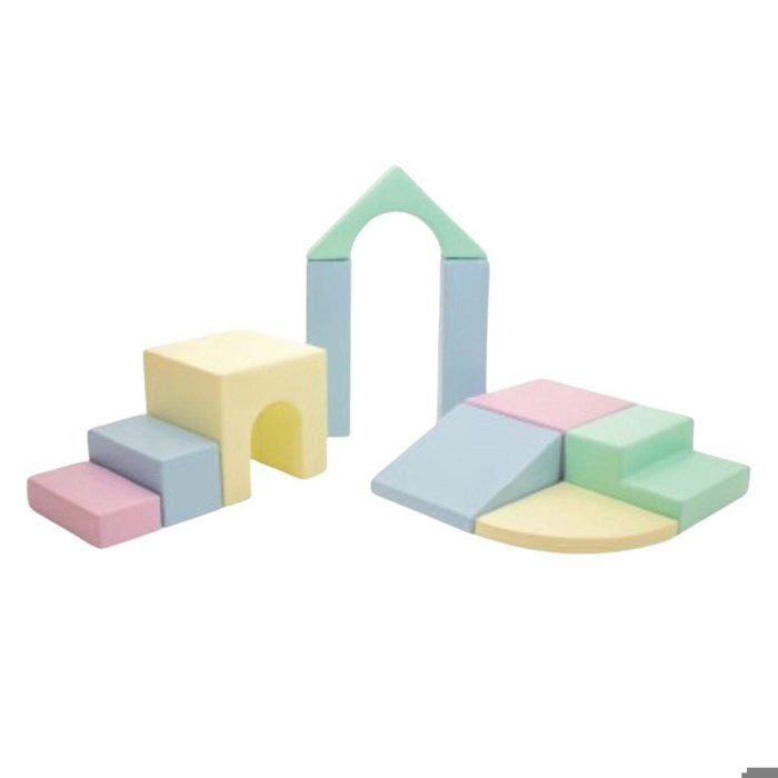 IGLU 8 XL Modules De Motricité En Mousse – Blocs De Construction Souples Pour Bébés Et Enfants Dès 1 An