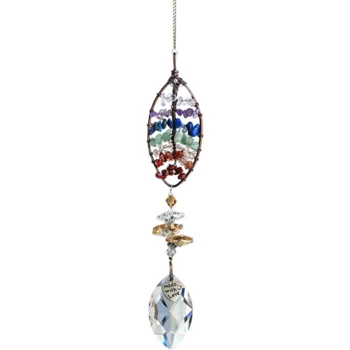 Lot De 8 Cristaux Pour Lustre Salzbourg Amande Bleu Saphir - 38 Mm - Qualité K9 - Neuf Sous Blister