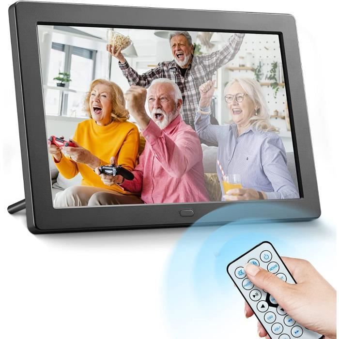 Cadre Photo numérique 8 Pouces IPS Cadre Photo électronique Photo/Musique/Vidéo