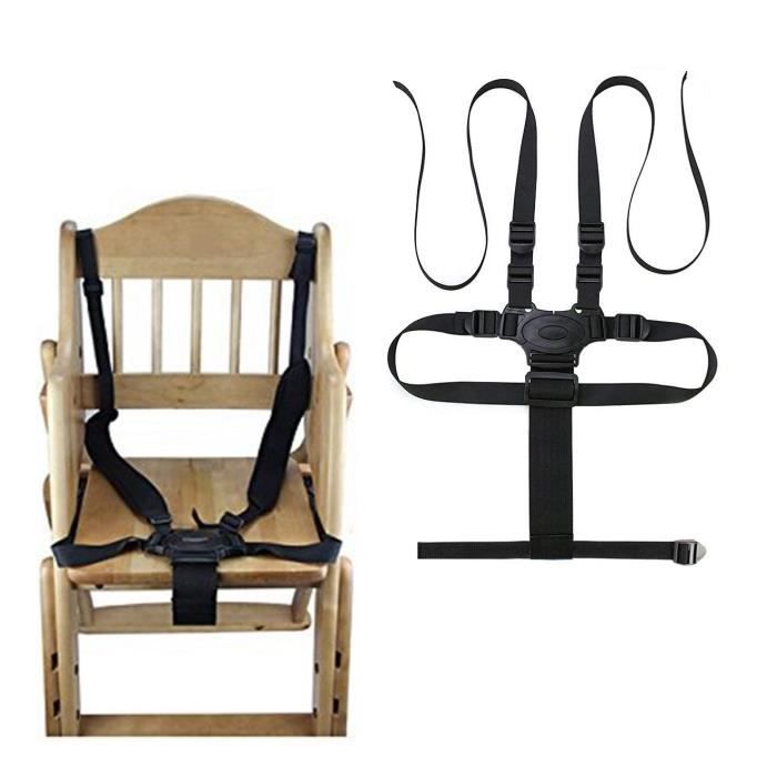 ceinture de harnais de siège d'enfant de conception de 5 points réglable pour des chaises hautes de bébé New A, 12 Ceinture de harnais de siège de bébé 