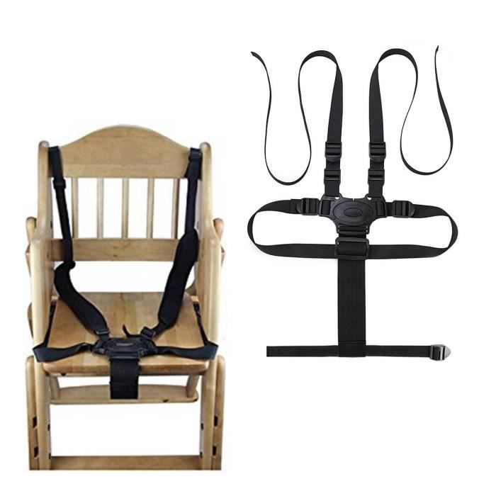 Durable pour la Poussette de bébé FEBT Ceinture de sécurité de Chaise de bébé multifonctionnelle sûre Harnais de sécurité de Chaise de bébé de siège de Landau denfant 