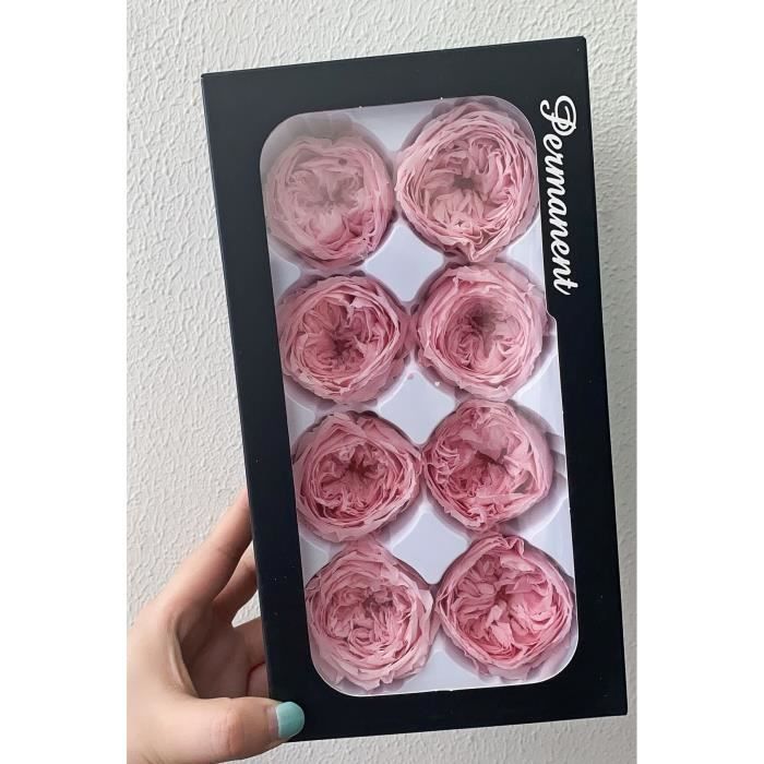 TÊTES DE ROSES Préservées, 10 Pièces, Pour Petite Amie, Thanksgiving