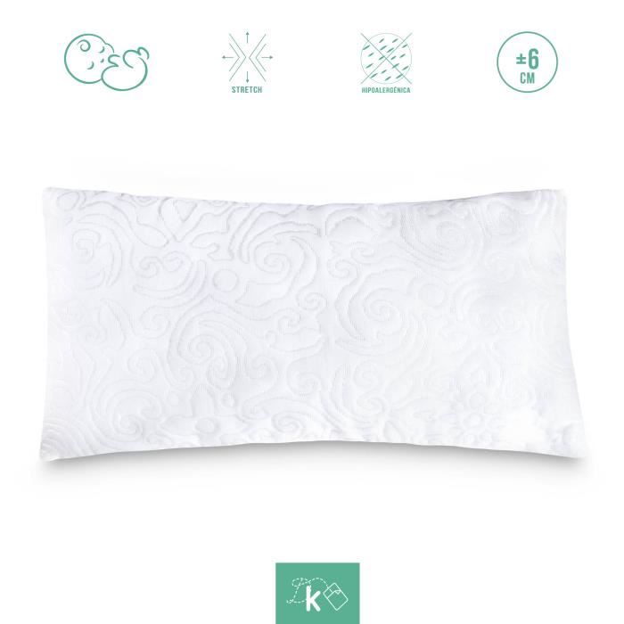 Oreiller Pour Lit Bebe Avec Rembourrage En Fibre Hypoallergenique Ideal Pour Les Bebes Antiallergique Respirant Taille Cdiscount Maison