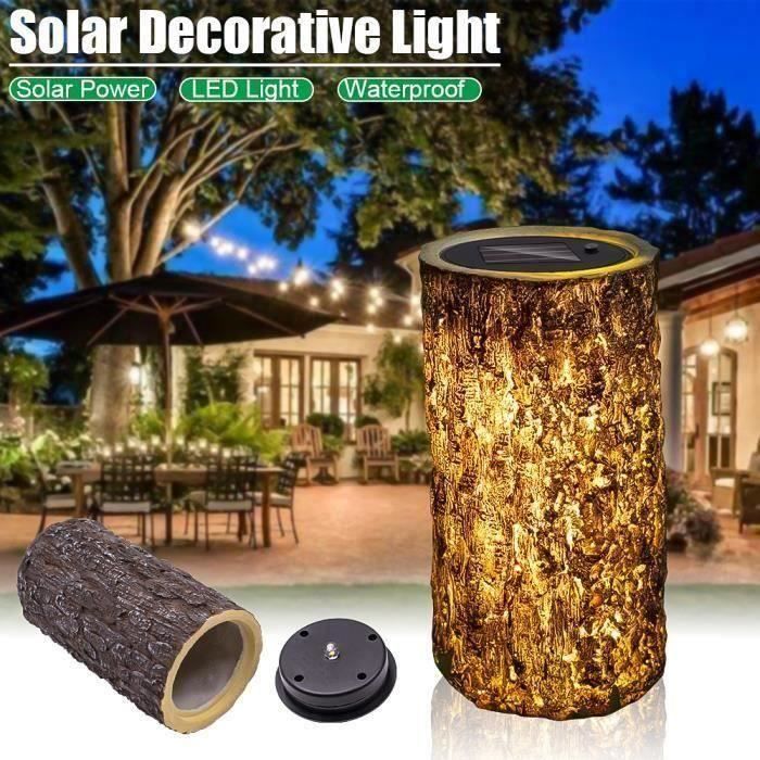 Lampe solaire pour arbre - Cdiscount, eclairage solaire 
