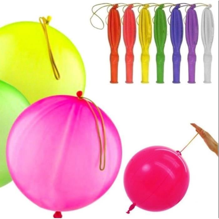 3 Ballons Punchball Rouge/Bleu/Jaune pour l'anniversaire de votre enfant -  Annikids