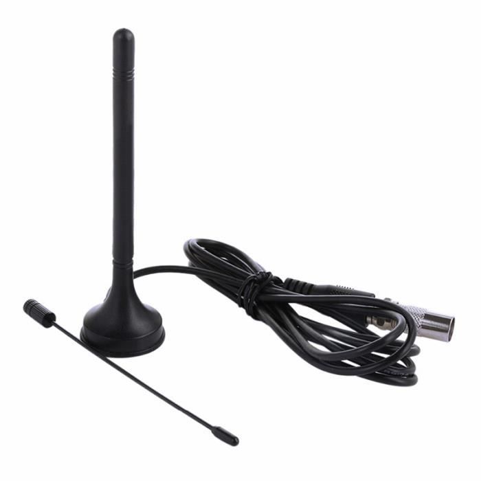 Antenne HD à Gain élevé pour antenne TV intérieure/extérieure Freeview TV pour télévision/Radio Dab/antenne à Montage magnétique 4K avec câble coaxial amplificateur de Signal 