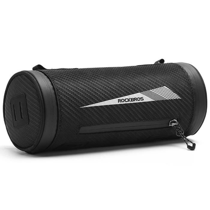 Sac De Vélo RockBros 1L - Sac Avant Cadre Supérieur Tube Réglable, Waterproof