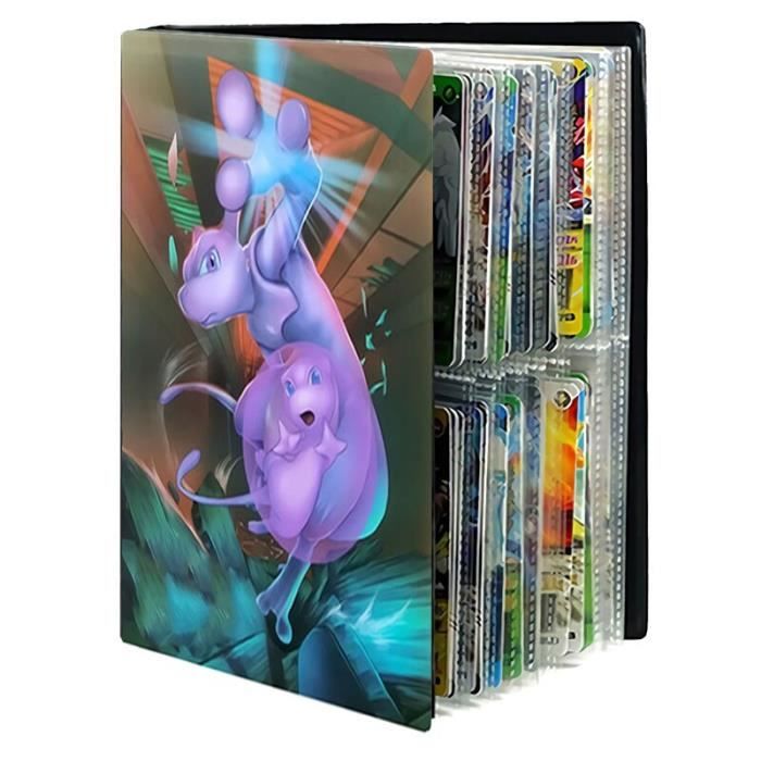 Pochette Carte Pokemon Classeur Cartes Pokémon 30 Pages - Capacité 240 Cartes - Protection Transparente PP Pokemon Cartes