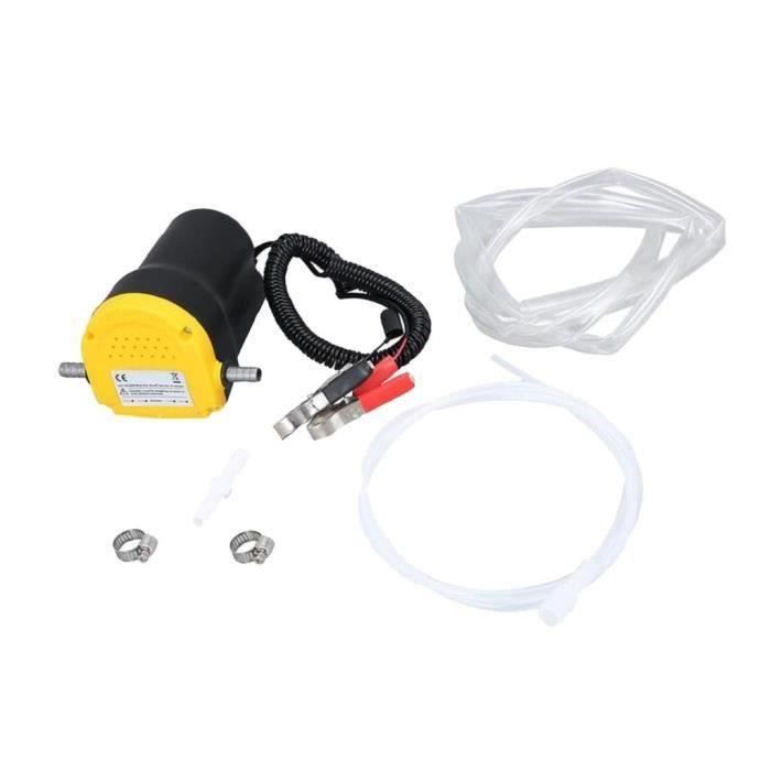 Pompe à Huile Électrique 12V 60W - Extracteur Huile Moteur Voiture - Tuyaux Inclus - 0.8MPa, 5L/min - 9