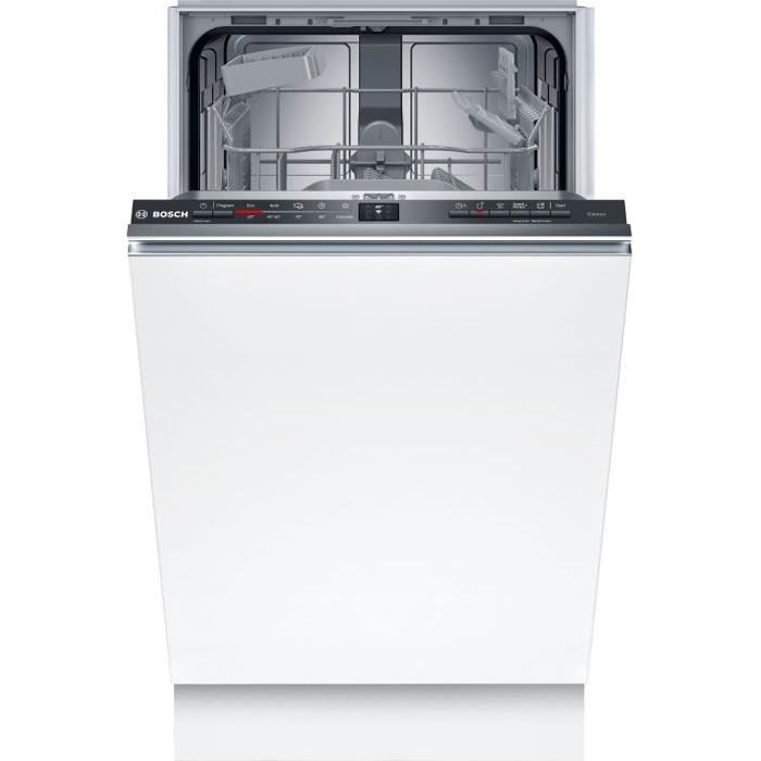 Lave-vaisselle tout intégrable BOSCH SPV2HKX42E SER2 - 10 couverts - Induction - Séchage extra - Bla