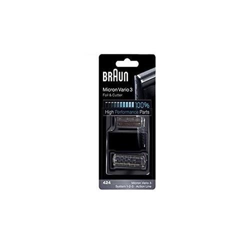 Têtes De Rasoir Braun Combi Pack 424 – Compatible Micron Vario 3 - vue 2