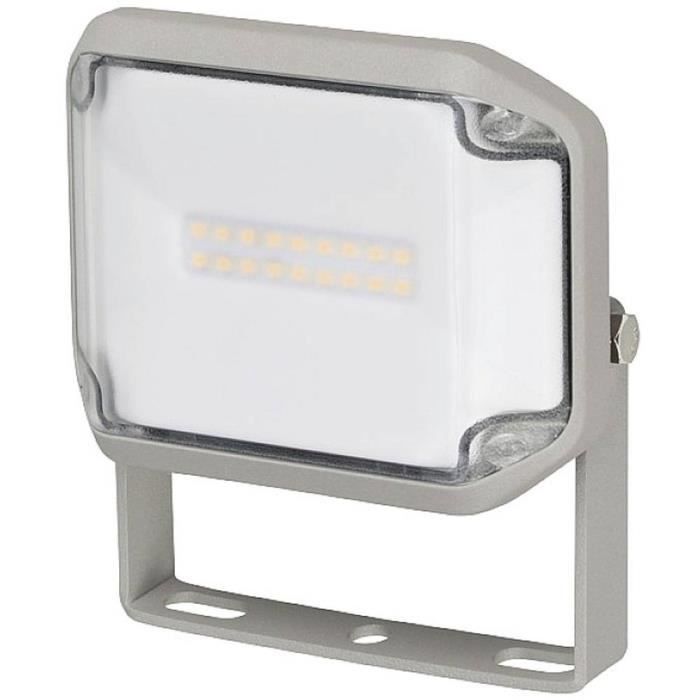 projecteur led extérieur brennenstuhl al 1050 - blanc chaud - 10 w - led intégrée