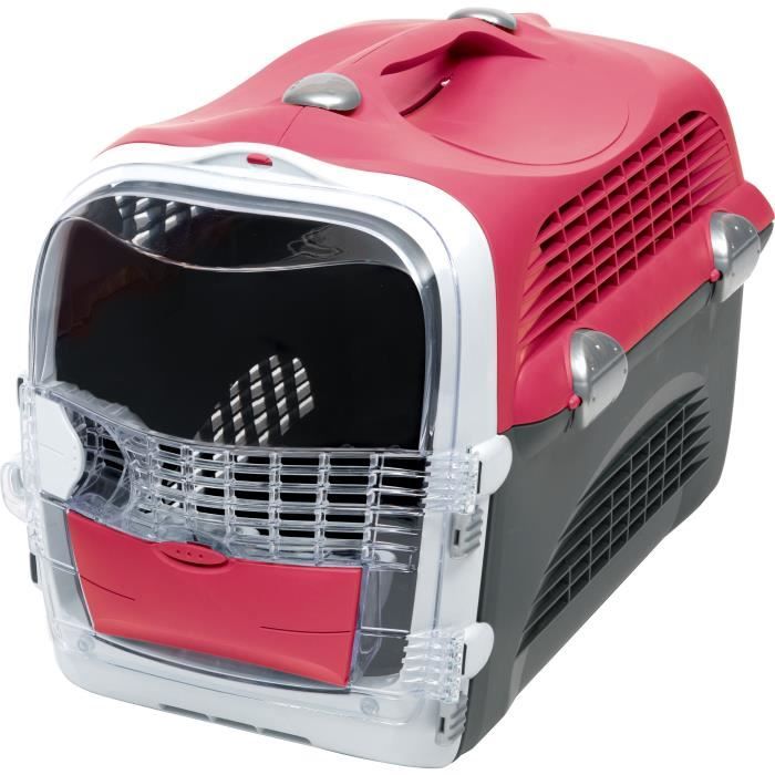 CAT IT Cage de transport Cabrio Rouge cerise Pour chat Cdiscount