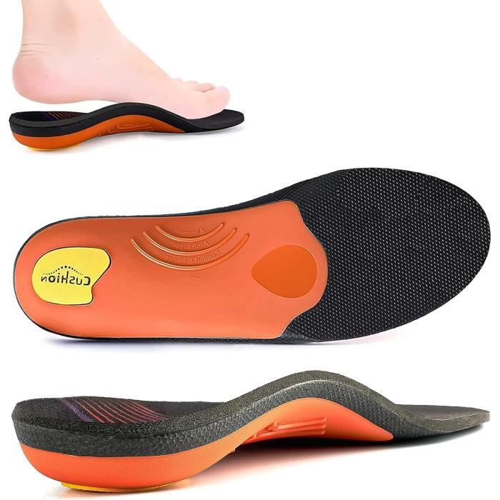 SOLE Everyday Paire de semelles orthopédiques de soutien de la voûte plantaire pour soulager et confort de la fasciite plantaire Taille M