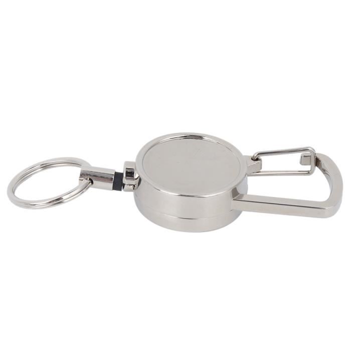 Lot De 130 Anneaux Porte-clés En Acier Inoxydable | Diamètre 25 Mm | Avec Boîte De Rangement | Pour Organisation Clés, Bricolage, DIY