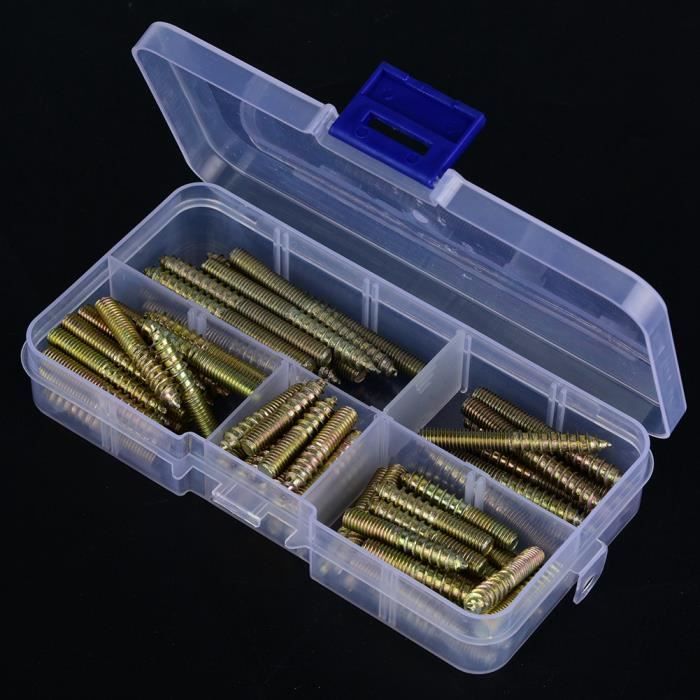 Lot De 7 Embouts De Rechange Double Extrémité Pour Tournevis Megapro - Acier S2, Longueur 5,1 Cm