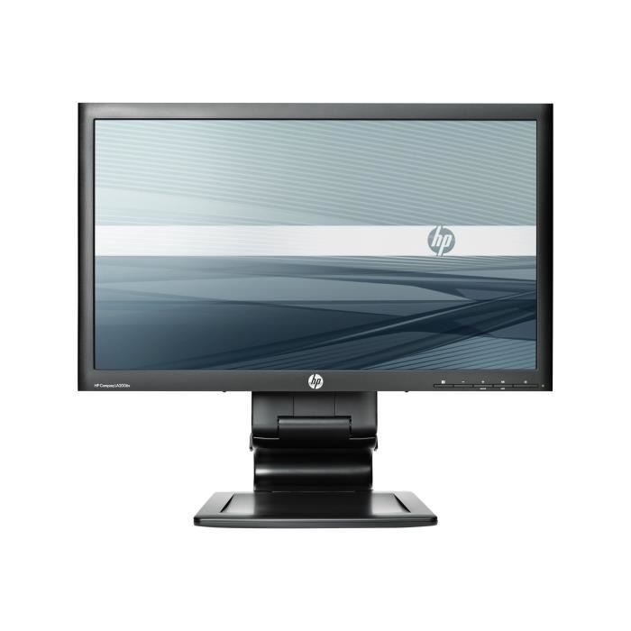 HP Compaq LA2006x Écran LED 20 (20.0 visualisable) 1600 x 900 250 cd-m² 1000:1 5 ms DVI-D VGA DisplayPort noir Reconditionné - Hewlett-Packard reconditionné disponible sur Cdiscount Seconde Vie