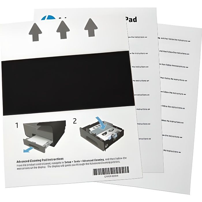HP CN459 67006 matériel de nettoyage d'imprimante Printer cleaning sheet - vue 2