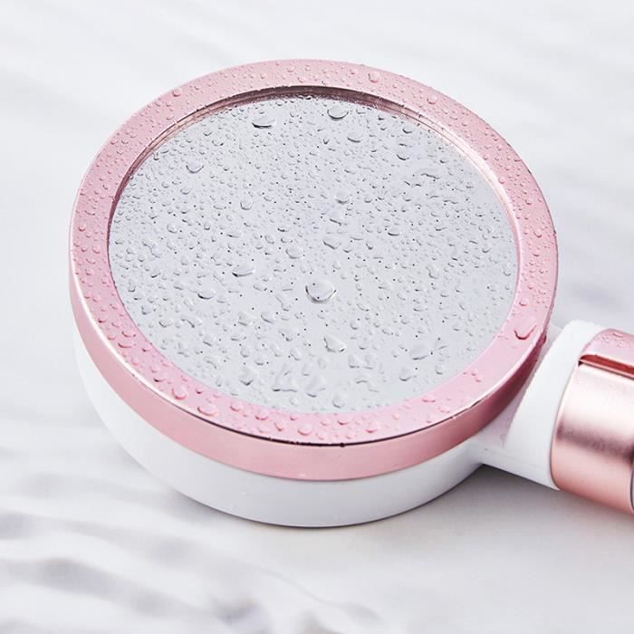 Pommeau De Douche Haute Pression 7 Modes Économie D'Eau Avec Arrêt Et