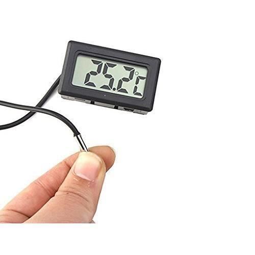 Thermometre LCD Avec Sonde Extérieure Frigo Culture Cave Vin Aquarium Cdiscount Jardin