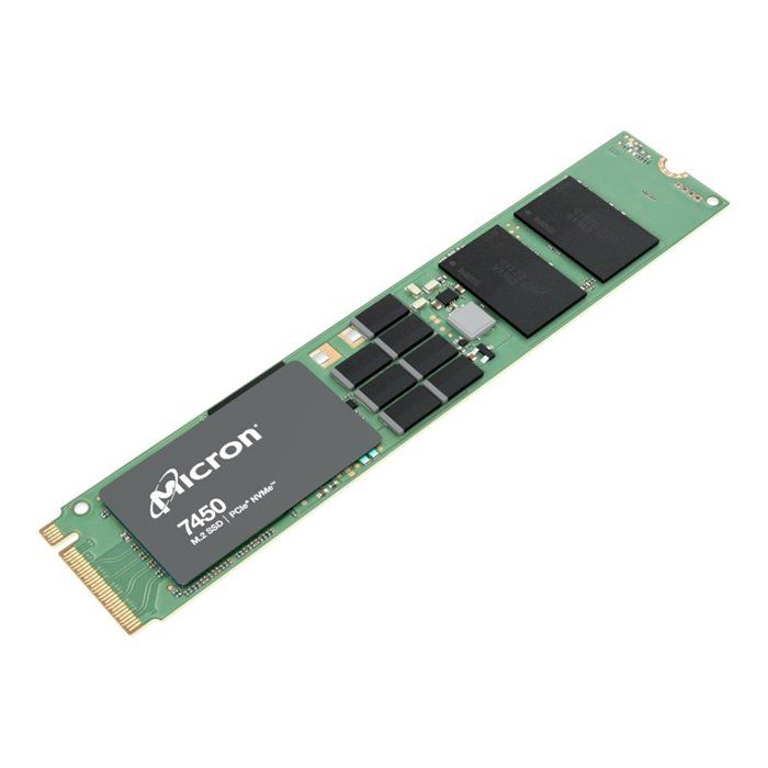 Micron SSD - 7450 PRO - 1920 Go - M.2 22110 - PCIe 4.0 (NVMe) - Entreprise