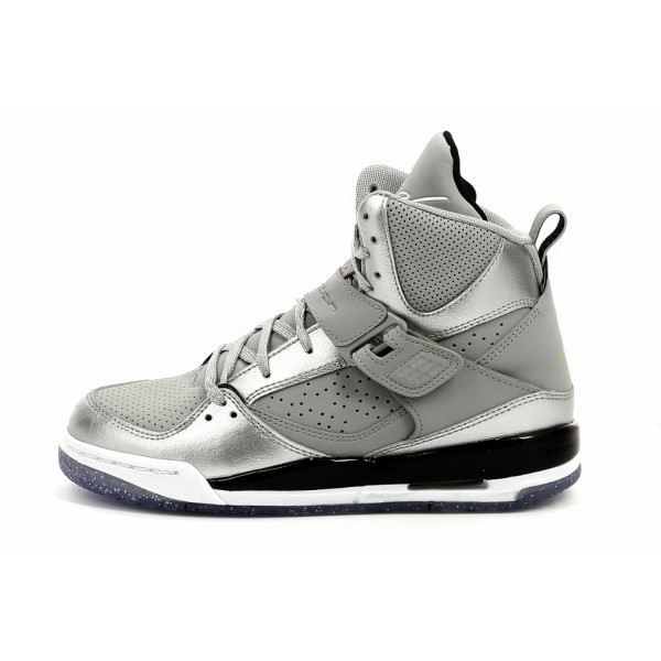 Basket Nike Jordan Flight 45 Hig… Gris/Argent Gris/Argent - Cdiscount  Chaussures